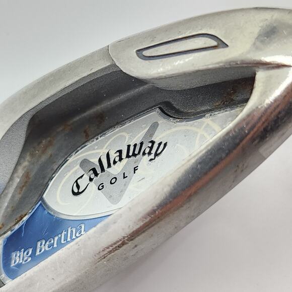 Women's Callaway Big Bertha 2008 Single 8-Iron Ladies Graphite RH 36" w New Grip - Picture 9 of 16